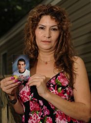 Ana Penaloza says she doesn’t want her son, Ivan Penaloza, to die in Mexico. (Photo by: Johnny Crawford)